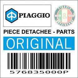 CACHE GUIDON INFERIEUR ORIGINE PIAGGIO 125-250-500 X9  -576835000P-