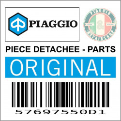 ENTOURAGE DE SELLE ORIGINE PIAGGIO 50 LIBERTY 1998 2005 BLEU 251  -57697550D1-