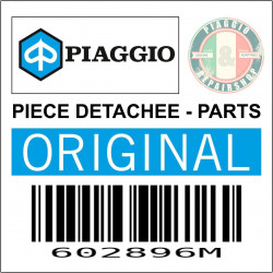 PROTECTION ARRIERE ORIGINE PIAGGIO 50-125 VESPA LX 2006 2013 CHROME  -602896M-