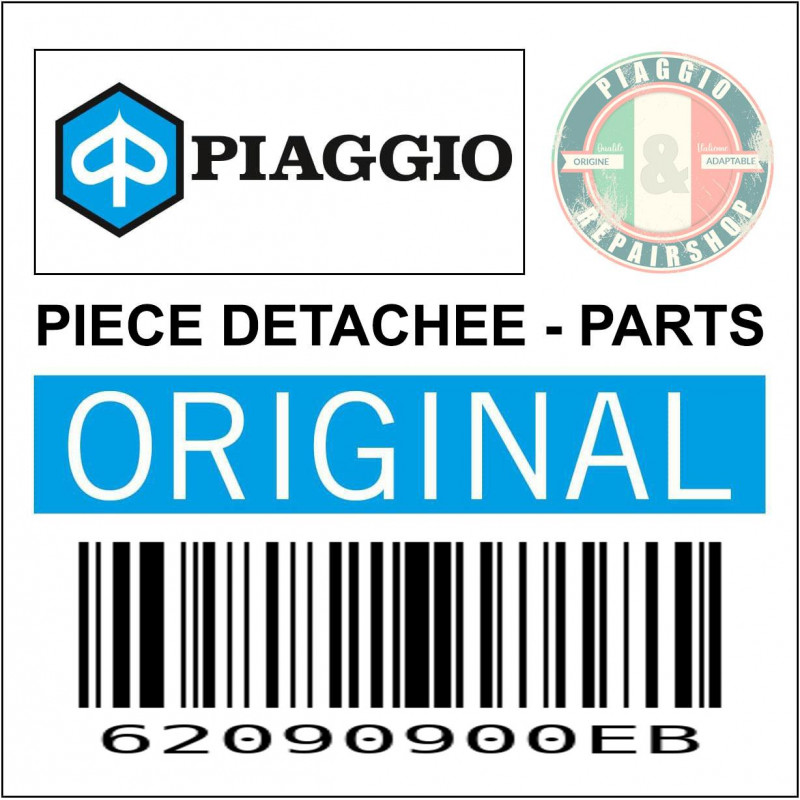 TABLIER AVANT ORIGINE PIAGGIO 125-250-400 X8 GRIS 731-A  -62090900EB-