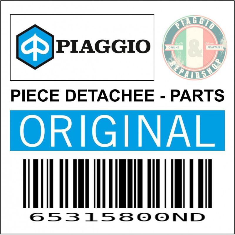 COUVERCLE PARTIE SUPERIEURE FLANC DE CARENAGE ORIGINE PIAGGIO 800 GP GILERA 2007 2008 -65315800ND-