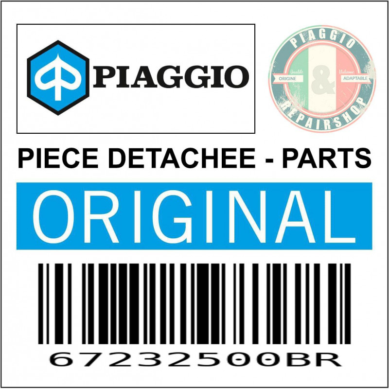 67232500BR - CARENAGE LAT GAU. BLANC *