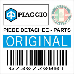 FACE AVANT ORIGINE PIAGGIO 50-125 FLY 2012  BLANC 566  -67307260BT-