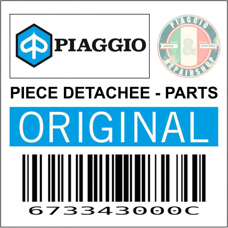 SUPPORT CLIGNOTANT AVANT GAUCHE ORIGINE PIAGGIO 300 YOURBAN  -673343000C-