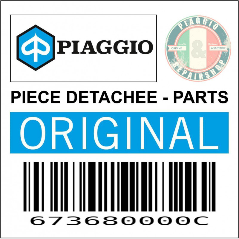 TRAPPE VISITE DE BOUGIE ORIGINE PIAGGIO 50-125 FLY 2012   -673680000C-