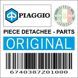 GUIDE VITRE DE PORTIERE DROITE ORIGINE PIAGGIO PORTER 2020- -6740387Z010006-