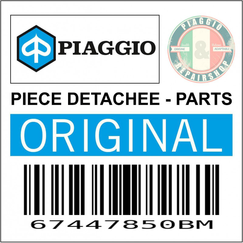 FACE AVANT ORIGINE PIAGGIO APRILIA 850 SRV 2012 2014 BLANC 525  -67447850BM -