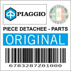 PROTECTION PLASTIQUE INTERIEURE PORTE AVANT GAUCHE ORIGINE PIAGGIO PORTER 2020- -6783287Z01000-