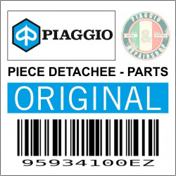 AILE-FLANC ARRIERE DROITE ORIGINE PIAGGIO 50 NRG POWER GRIS 742-B  -95934100EZ-