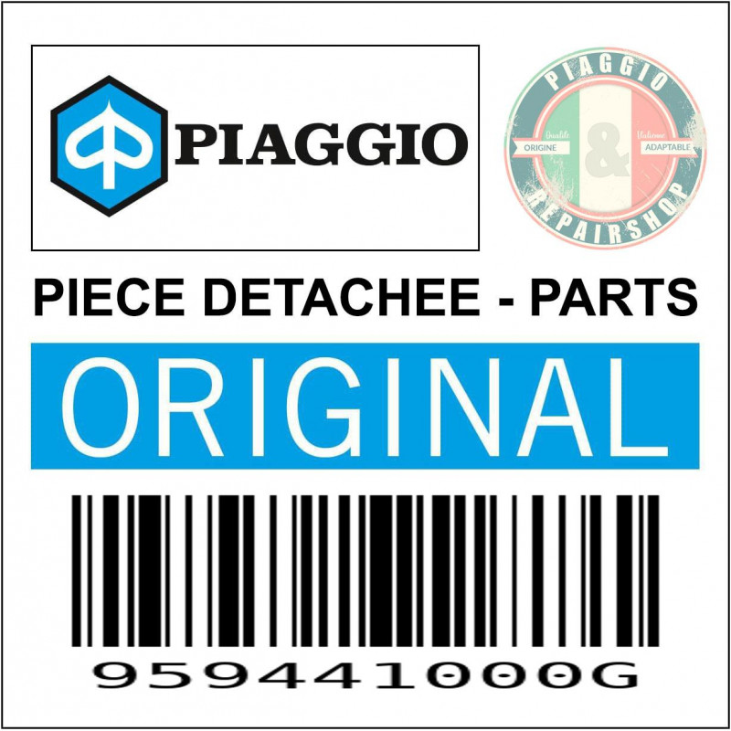 CACHE ROUE AVANT ORIGINE PIAGGIO 50 NRG POWER -959441000G-