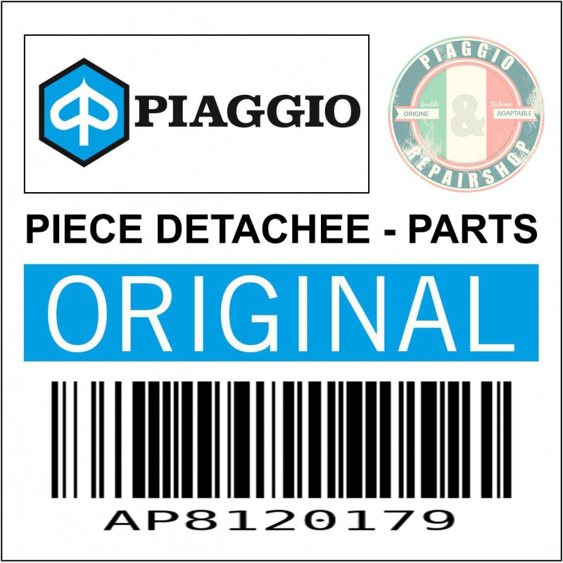 COLLIER DURITE (D8) ORIGINE PIAGGIO COMMUN A LA GAMME -AP8120179-