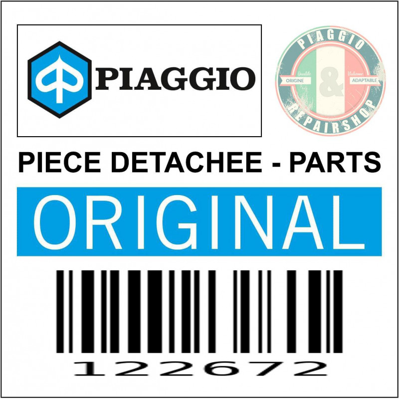 BAGUE ANTI POUSSIERE BRAS OSCILLANT ORIGINE PIAGGIO 50 CIAO, SI, BOXER -122672-