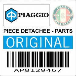 SELLE PASSAGER ORIGINE PIAGGIO APRILIA 1000 RSV-2, TUONO NOIRE  -AP8129467-