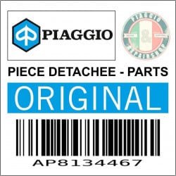 PLAQUE DE FIXATION ECHAPPEMENT ORIGINE PIAGGIO APRILIA 125 RS 1999 2005  -AP8134467-