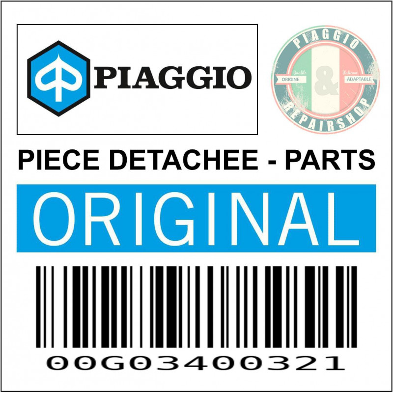 JOINT ECHAPPEMENT 3 TROUS ORIGINE PIAGGIO COMMUN A LA GAMME DERBI -00G03400321-