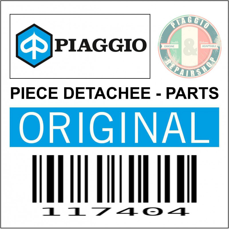 PIGNON DE COMPTEUR ORIGINE PIAGGIO TRIPORTEUR APE CLASSIC 2014 -TM 703 ESSENCE -117404-