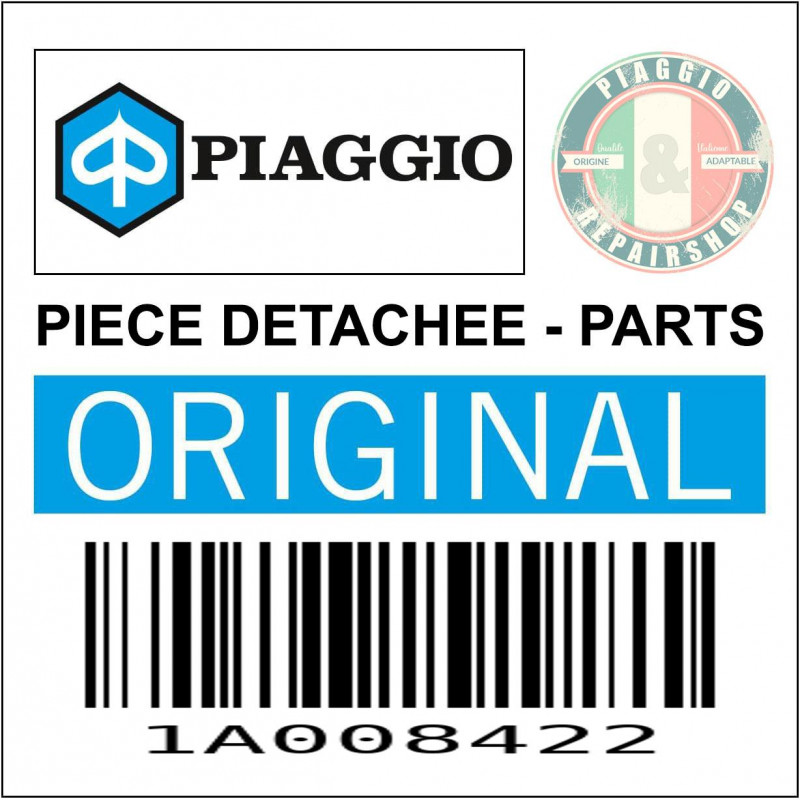 TUYAU ASPIRATION FILTRE A AIR ORIGINE PIAGGIO 50 4T ZIP 2018 2020 -1A008422-