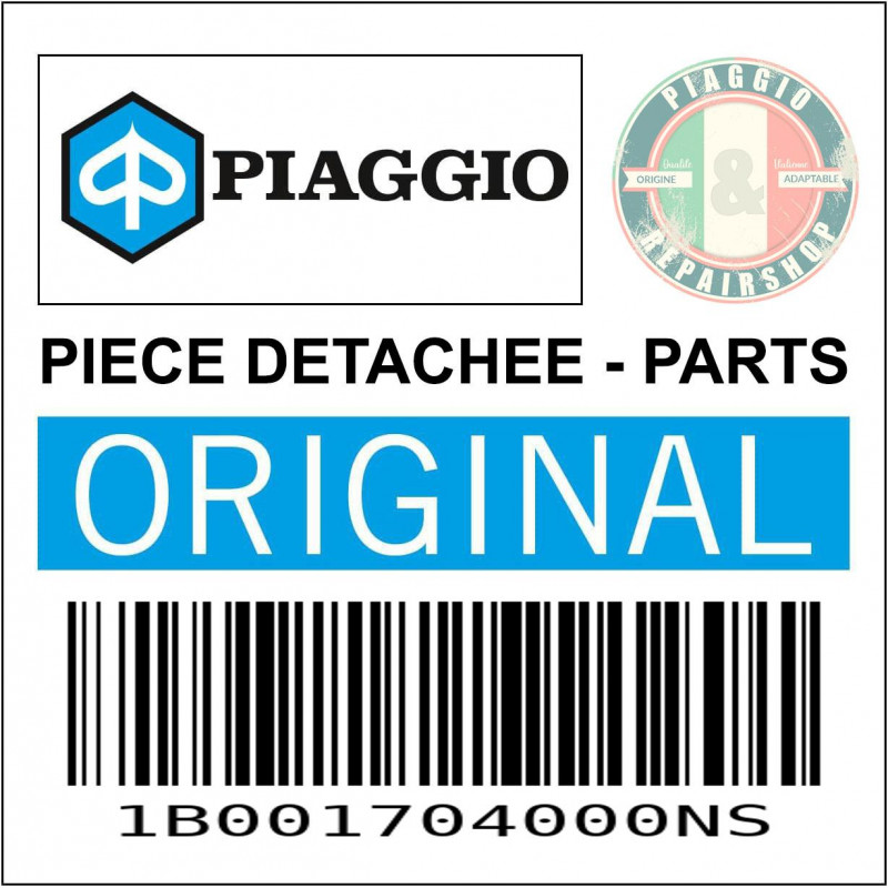 FERMETURE ARRIERE CARENAGE ORIGINE PIAGGIO 125 MEDLEY 2020  NOIR ABIME 85-C -1B001704000NS-