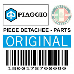 REPOSE PIED PASSAGER DOIT ORIGINE PIAGGIO 50-125 LIBERTY 2021  -1B00178700090-