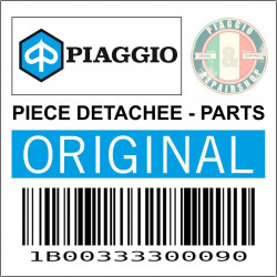 TABLIER INTERIEUR ORIGINE PIAGGIO 125 VESPA PRIMAVERA, SPRINT NOIR 94  -1B00333300090-
