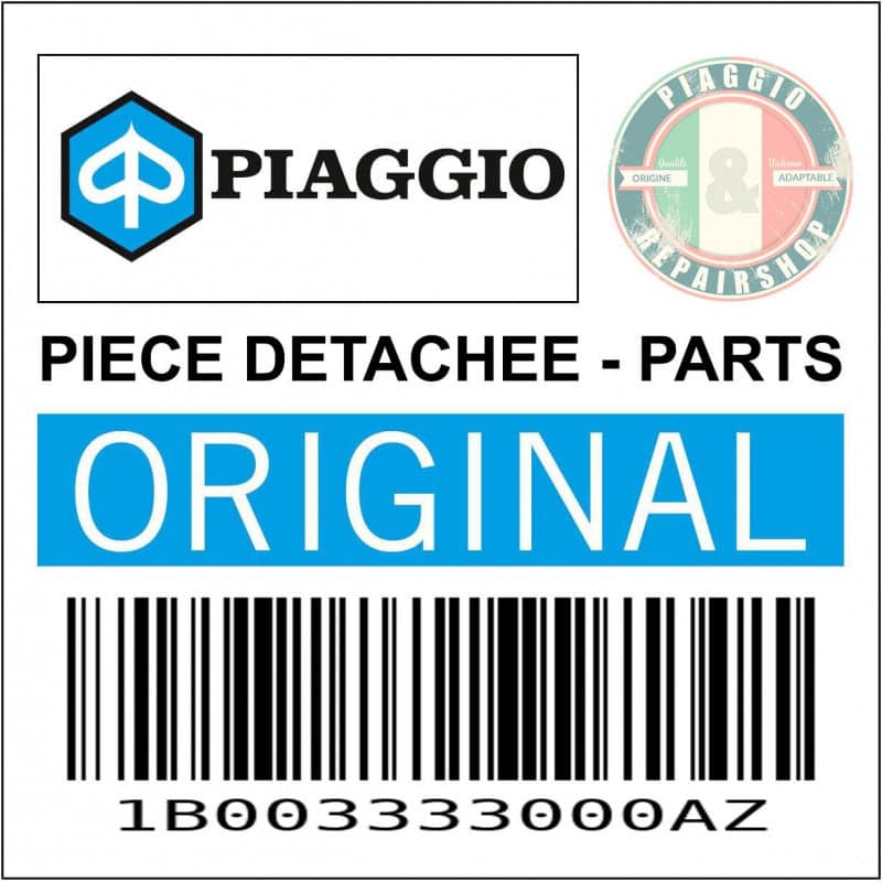 TABLIER INTERIEUR ORIGINE PIAGGIO 125 VESPA PRIMAVERA, SPRINT BLEU 260-A  -1B003333000AZ-