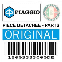 TABLIER INTERIEUR ORIGINE PIAGGIO 125 VESPA PRIMAVERA, SPRINT BLEU 222-A  -1B003333000DE-
