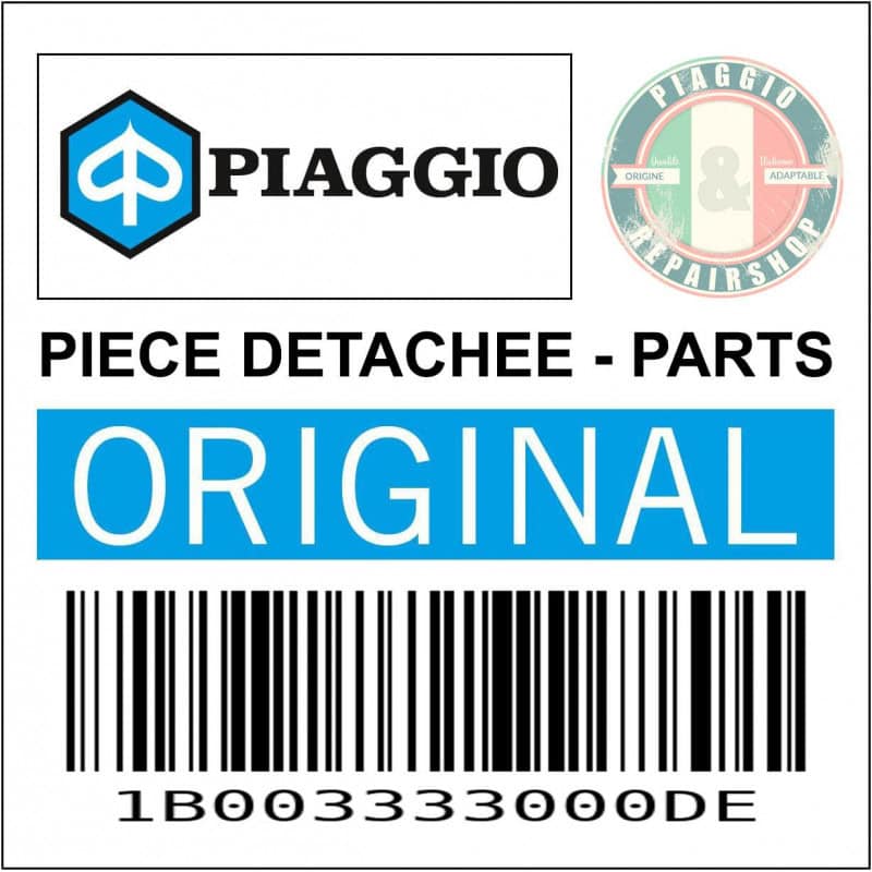 TABLIER INTERIEUR ORIGINE PIAGGIO 125 VESPA PRIMAVERA, SPRINT BLEU 222-A  -1B003333000DE-