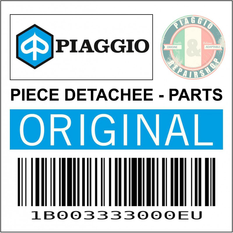 TABLIER INTERIEUR ORIGINE PIAGGIO 125 VESPA PRIMAVERA, SPRINT GRIS 711-B  -1B003333000EU-