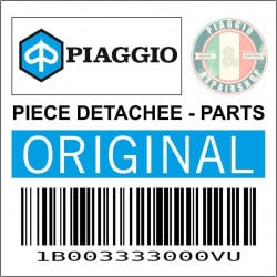 TABLIER INTERIEUR ORIGINE PIAGGIO 125 VESPA PRIMAVERA, SPRINT VERT 341-A  -1B003333000VU-
