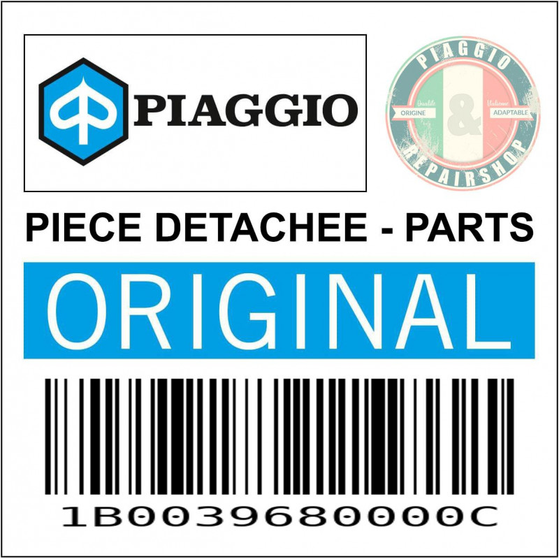 TUNNEL CENTRAL MARCHE PIED ORIGINE PIAGGIO 300-350-400-500 2014 2021 -1B0039680000C-