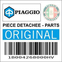 COUVRE GUIDON SUPERIEUR ORIGINE PIAGGIO 125 PRIMAVERA SPORT 2018 -50 PRIMAVERA ELLETRICA GRIS 719-C  -1B004268000HV-