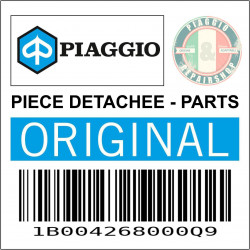 COUVRE GUIDON SUPERIEUR ORIGINE PIAGGIO 125 PRIMAVERA 2016 2019 BEIGE 507-A  -1B004268000Q9-
