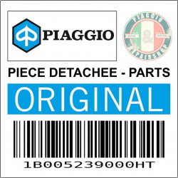 FERMETURE ARRIERE CARENAGE ORIGINE PIAGGIO 350-400-500 MP3 2018 2021 GRIS 715-C -1B005239000HT-