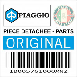 COUVRE GUIDON AVANT ORIGINE PIAGGIO 125-300 VESPA GTS 2018 2022 NOIR 98-A -1B005761000XN2-