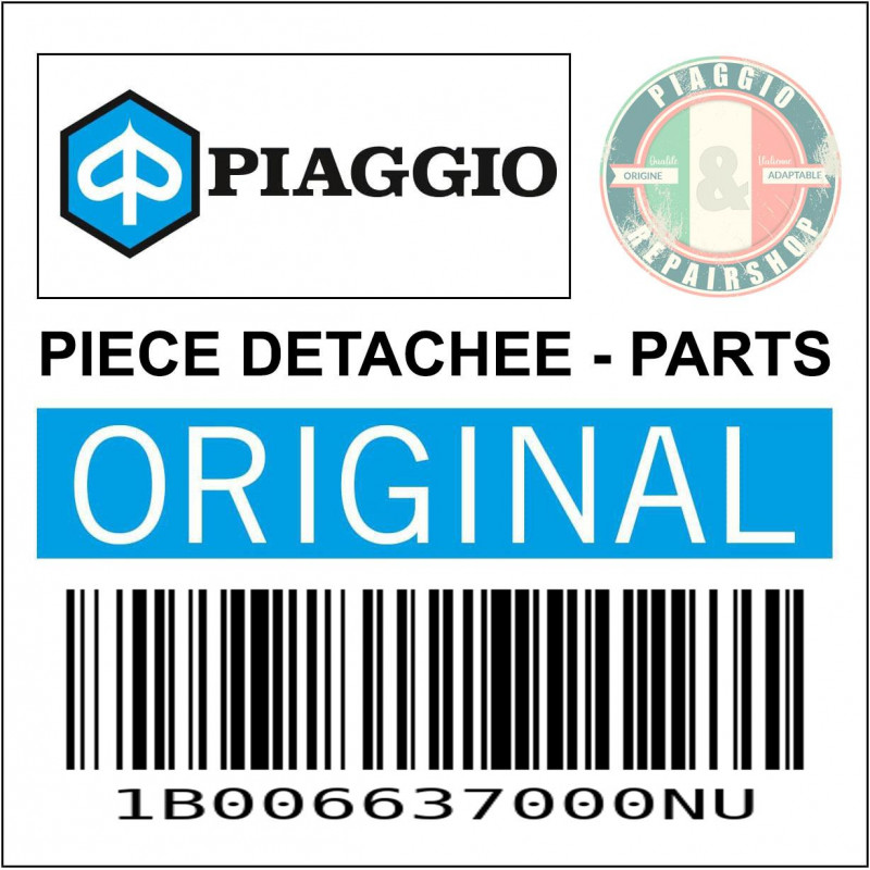 REPOSE PIED PASSAGER DROIT COMPLET ORIGINE PIAGGIO 125 MEDLEY 2020 -125-200 SR GT COMPACT APRILIA 2021  -1B006637000NU-