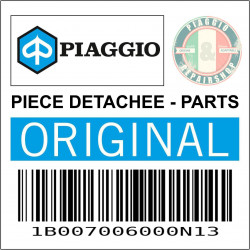 REPOSE PIED GAUCHE PASSAGER ORIGINE PIAGGIO 300-400 BEVERLY SPORT 2021  -1B007006000N13-