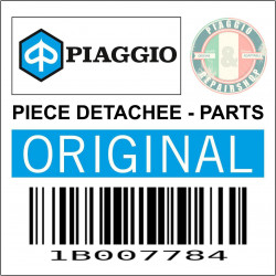 COUVERCLE-CACHE SELLE  NOIR MAT  ORIGINE PIAGGIO 125-300 GTS 2018  -1B007784-