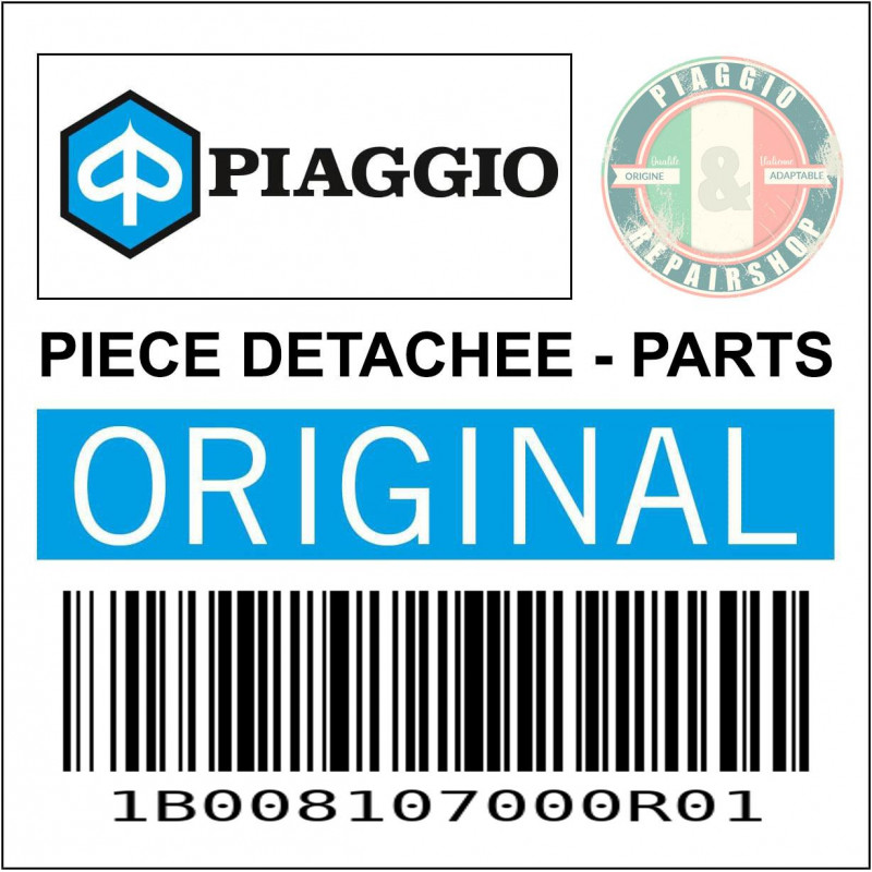 CARENAGE AVANT GAUCHE ORIGINE APRILIA 125-200 SR COMPACT GT 2021  VERSION SPORT ROUGE -1B008107000R01-