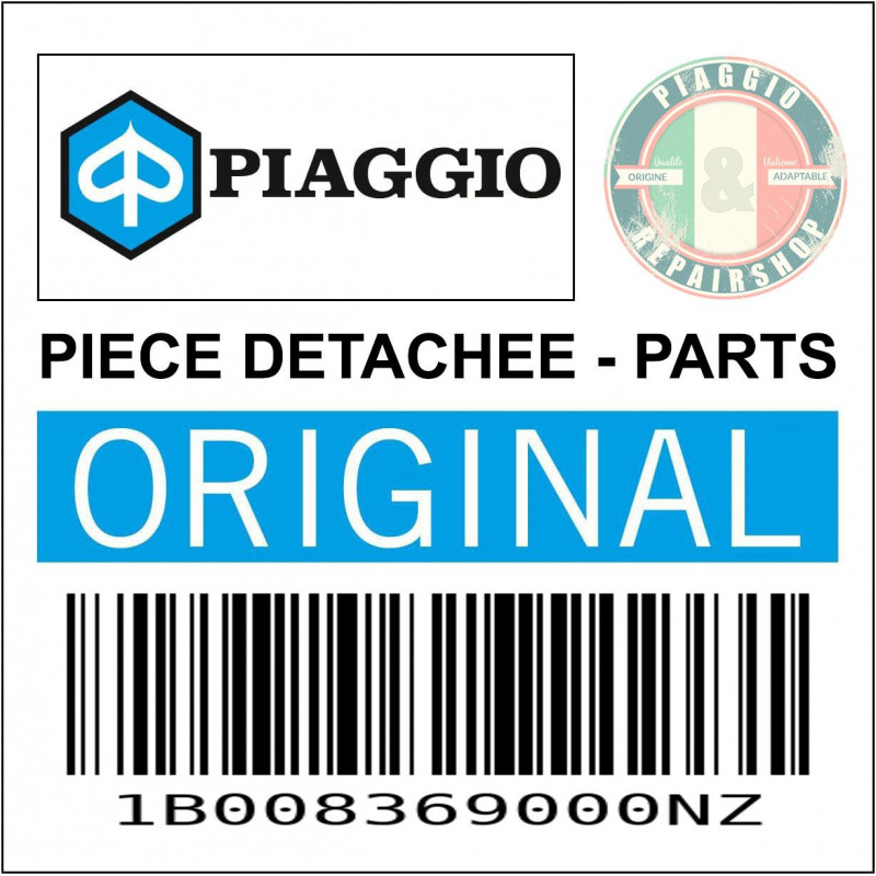 TABLIER -FACE AVANT ORIGINE PIAGGIO ONE MOPED, MOTORCYCLE ELECTRIQUE 2021  NOIR -1B008369000NZ-