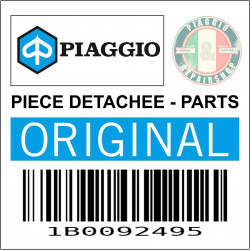 APPUI REPOSE PIED GAUCHE ORIGINE PIAGGIO 400-530 MP3 2022  -1B0092495-