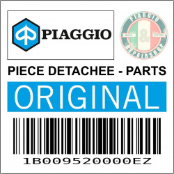 GARDE BOUE AVANT GAUCHE ORIGINE PIAGGIO 400-530 MP3 GRIS TITANIO EZ 2022  -1B009520000EZ-