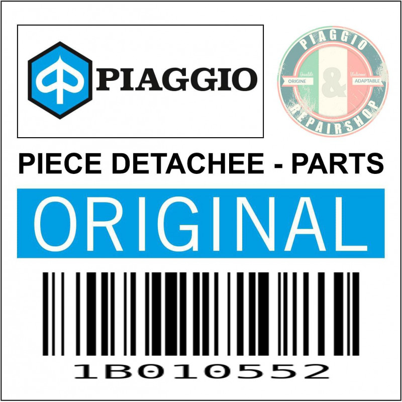 BARRES DE PROTECTION TABLIER AVANT NOIR ORIGINE PIAGGIO 125-300 VESPA GTS 2022   -1B010552-