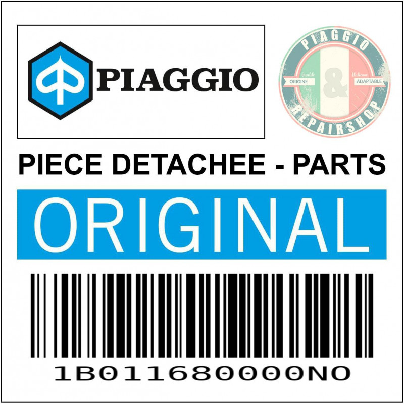 CARENAGE-FACE AVANT ORIGINE PIAGGIO 400-530 MP3 2022  NOIR METEORA NO -1B011680000NO-