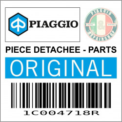 AMORTISSEUR AVANT DROIT ORIGINE PIAGGIO 300-350-400-500 MP3 2018  (RESSORT ROUGE)  -1C004718R