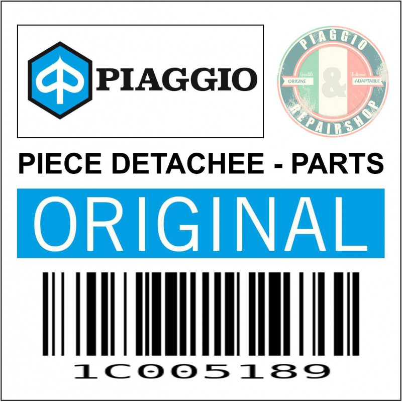 TUBE DE FOURCHE DROIT COMPLET ORIGINE PIAGGIO 50 SXR APRILIA 2021  -1C005189-