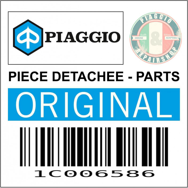 PLAQUETTE DE FREIN ARRIERE ORIGINE PIAGGIO 125-300 VESPA GTS 2007 2022 -1C006586-