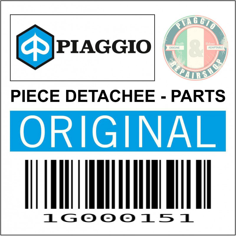 AUTOCOLLANT-STICKER-DECOR PRESSION PNEU ORIGNE PIAGGIO 50-125 PRIMAVERA, SPRINT 2017  -1G000151-