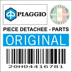 CARENAGE-DEFLECTEUR RESERVOIR GAUCHE ORIGINE DERBI 50 SENDA DRD PRO 2005 2011 BRUT -20H04416781-