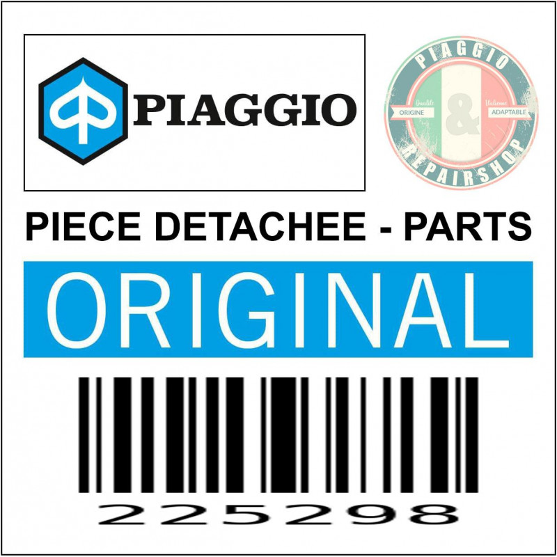 POIGNEE GAUCHE GUIDON ORIGINE PIAGGIO TRIPORTEUR APE TM 703 -225298-