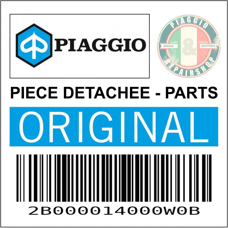 CARENAGE-DEFLECTEUR RESERVOIR GAUCHE ORIGINE PIAGGIO APRILIA 50 RX, SX 2011 2017 BLANC  -2B000014000W0B-